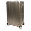 Rimowa   rigid suitcase  in champagne aluminium - 00pp thumbnail