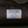 Rimowa   rigid suitcase  in champagne aluminium - Detail D6 thumbnail