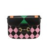 Bolso bandolera Gucci  1955 Horsebit en cuero negro - 360 thumbnail