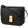 Borsa a tracolla Celine  Classic Box in pelle box nera - 00pp thumbnail