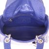 Borsa Dior  Lady Dior modello piccolo  in pitone blu - Detail D3 thumbnail