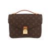 Borsa a tracolla Louis Vuitton  Metis in tela monogram marrone e pelle naturale - 360 thumbnail