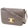 Bolso bandolera Celine  Triomphe en cuero gris - 00pp thumbnail