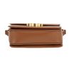 Borsa a tracolla Celine  Triomphe Teen in pelle marrone - Detail D1 thumbnail