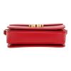 Celine  Triomphe medium model  shoulder bag  in red leather - Detail D1 thumbnail