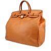 Bolsa de viaje Hermès  Haut à Courroies en cuero natural - 00pp thumbnail