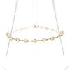 Tiffany & Co Diamonds By The Yard bracelet in yellow gold and diamond - 360 thumbnail