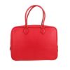 Bolso de mano Hermès  Plume en cuero swift rojo - 360 thumbnail