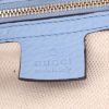 Gucci  Soho shopping bag  in beige canvas  and blue leather - Detail D2 thumbnail