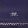 Hermès  24/24 shoulder bag  in Bleu Encre togo leather - Detail D2 thumbnail