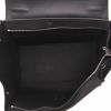 Sac à main Celine  Trapeze en cuir noir et daim noir - Detail D3 thumbnail