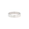 Cartier C de Cartier wedding ring in platinium and diamond - 00pp thumbnail