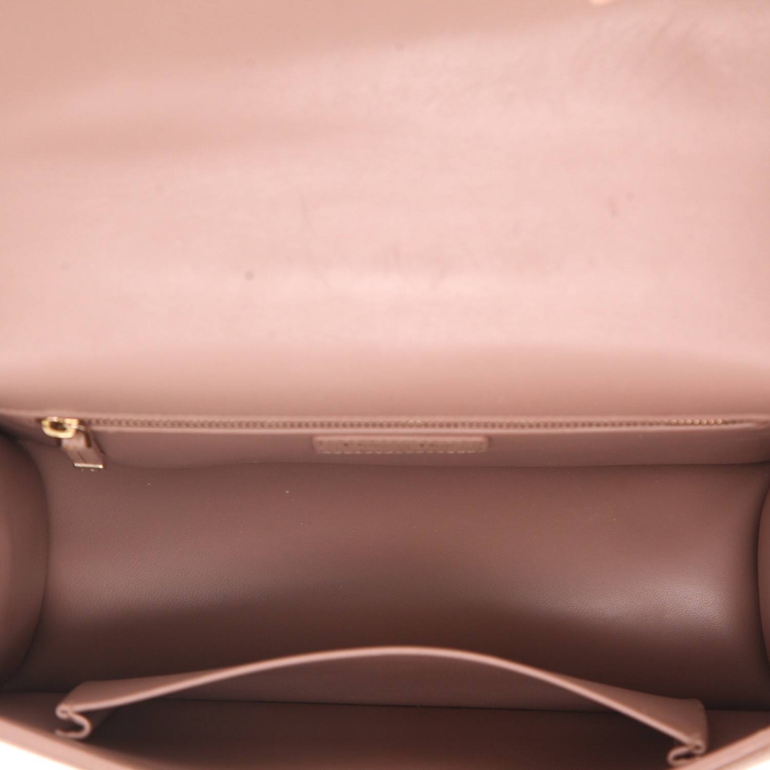 Dior  30 Montaigne handbag  in powder pink grained leather - Detail D3