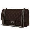 Chanel  Chanel 2.55 large model  shoulder bag  in brown glittering leather - 00pp thumbnail