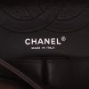 Chanel  Chanel 2.55 large model  shoulder bag  in brown glittering leather - Detail D2 thumbnail