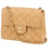 Bolso de mano Chanel  Mini Carré en cuero acolchado beige - 00pp thumbnail