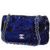 Bolso de mano Chanel  Timeless en lona azul - 00pp thumbnail