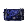 Bolso de mano Chanel  Timeless en lona azul - 360 thumbnail