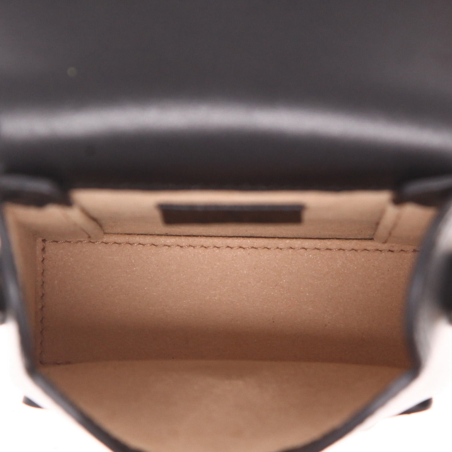 Gucci  1955 Horsebit shoulder bag  in black leather - Detail D3