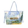 Shopping bag Louis Vuitton  Neverfull Editions Limitées modello medio  in pelle blu - 360 thumbnail