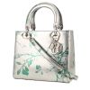 Borsa Dior  Lady Dior in pelle argentata - 00pp thumbnail