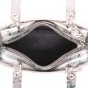 Dior  Lady Dior handbag  in silver leather - Detail D3 thumbnail