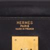 Borsa Hermès  Kelly 32 cm in pelle box nera - Detail D2 thumbnail