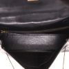 Hermès  Kelly 32 cm handbag  in black box leather - Detail D3 thumbnail