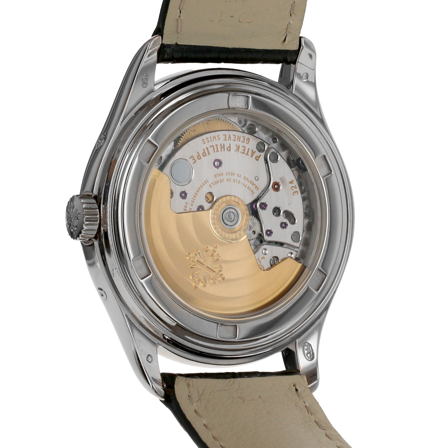 Montre Patek Philippe Annual Calendar en or blanc Ref: Patek Philippe - 5146  Vers 2012 - Detail D3