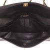 Chanel  Choco bar handbag  in black quilted leather - Detail D3 thumbnail