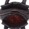 Chanel  Coco Cocoon small model  handbag  in black quilted canvas - Detail D5 thumbnail