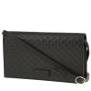 Borsa a tracolla Gucci   in pelle monogram nera - 00pp thumbnail