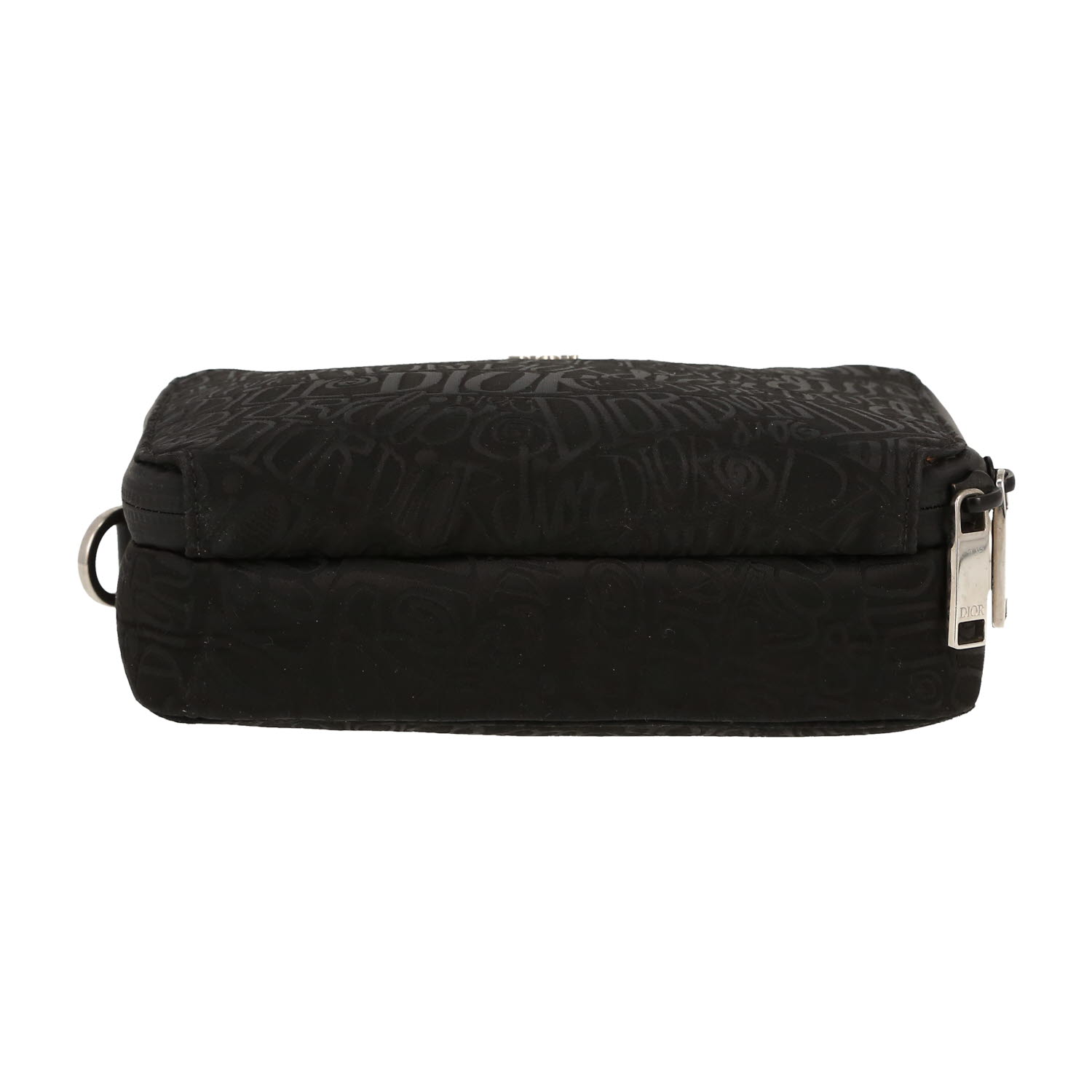 Borsa a tracolla Dior   in tela nera - Detail D1
