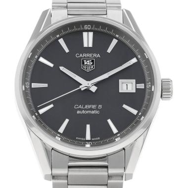 TAG Heuer Carrera Calibre 5  in stainless steel Ref: TAG Heuer - WAR211C  Circa 2017