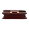 Hermès  Constance handbag  in burgundy box leather - Detail D1 thumbnail