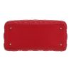 Dior  Lady Dior medium model  handbag  in red leather cannage - Detail D1 thumbnail