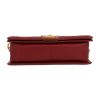 Borsa a tracolla Chanel  Boy in pelle trapuntata bordeaux - Detail D1 thumbnail