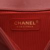 Chanel  Boy shoulder bag  in burgundy quilted leather - Detail D2 thumbnail