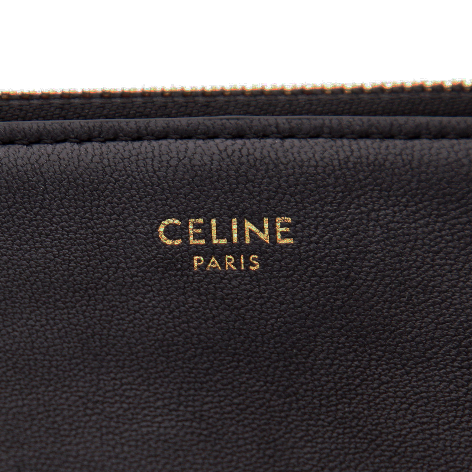 Bolso bandolera Celine  Trio en cuero negro - Detail D2