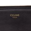 Bolso bandolera Celine  Trio en cuero negro - Detail D2 thumbnail