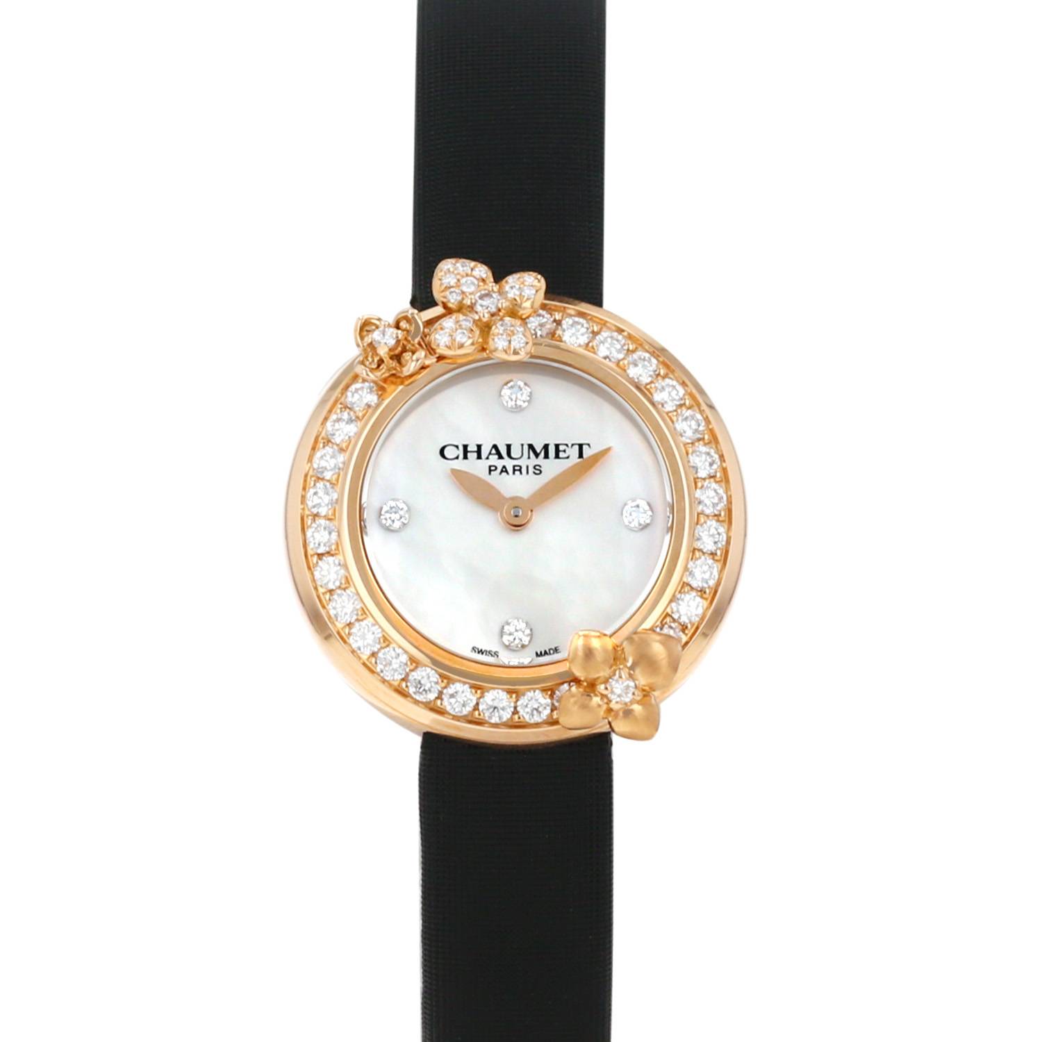 Montre Chaumet Hortensia en or rose Vers 2023