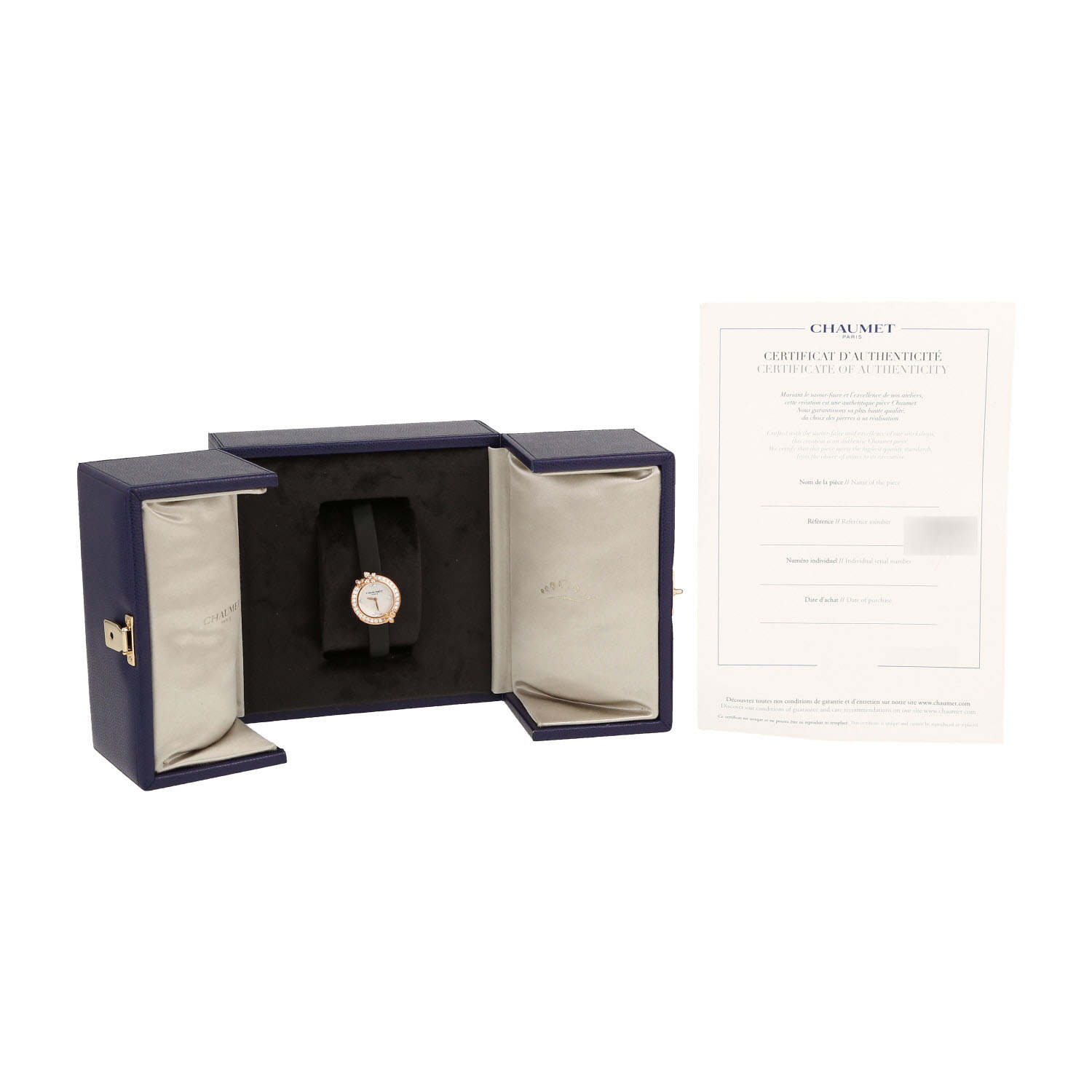 Orologio Chaumet Hortensia in oro rosa, intorno al 2023