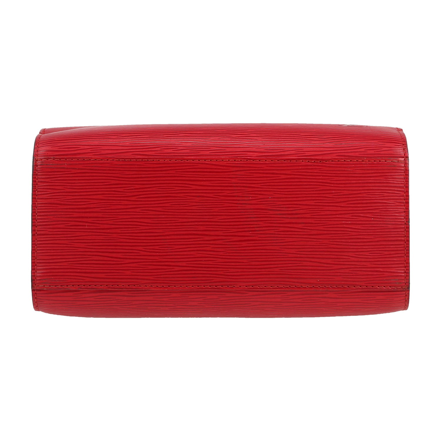 Bolso de mano Louis Vuitton  Pont Neuf en cuero Epi rojo - Detail D1