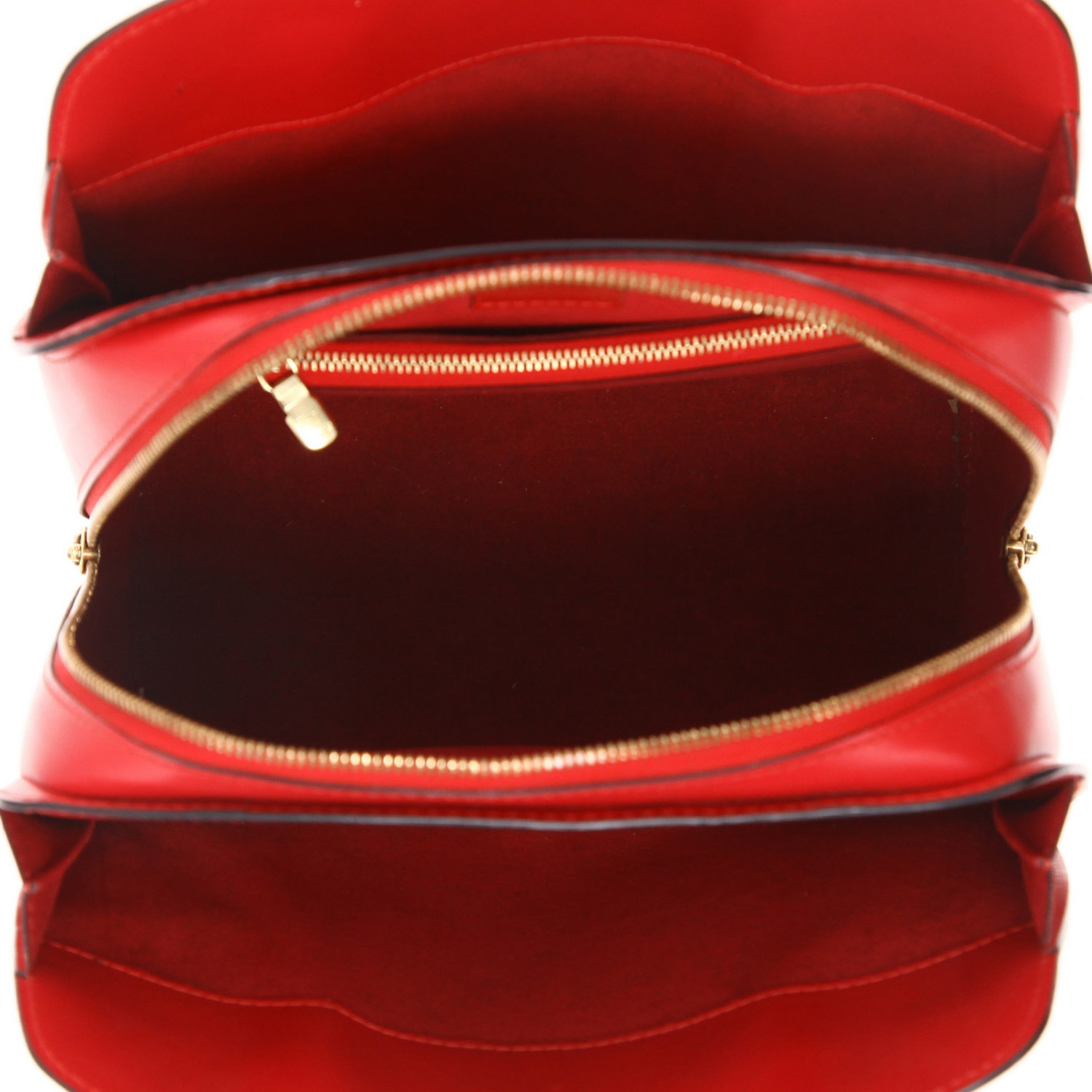Louis Vuitton  Pont Neuf handbag  in red epi leather - Detail D3