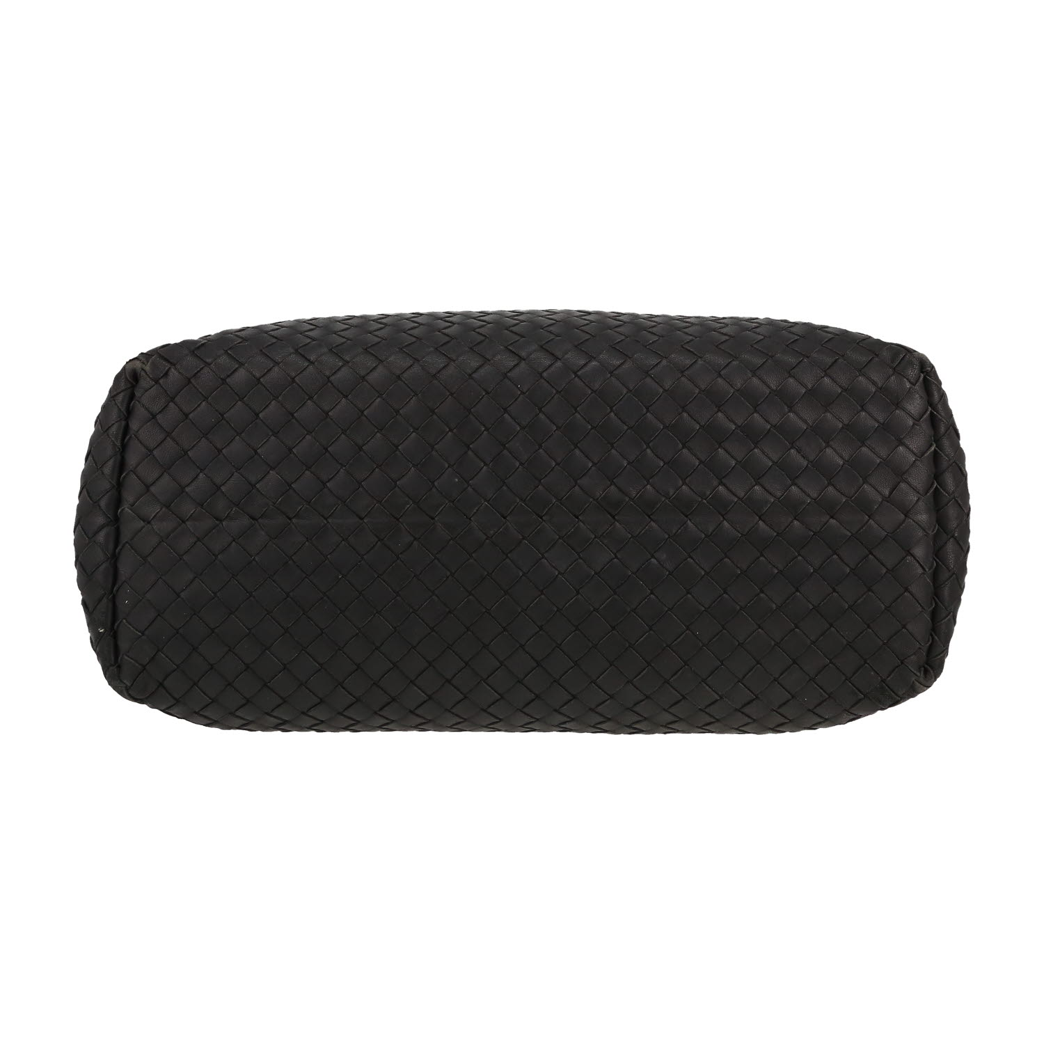 Sac cabas Bottega Veneta  Garda en cuir intrecciato bleu-marine - Detail D1