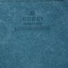 Gucci   shopping bag  in blue leather - Detail D2 thumbnail