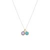 Tiffany & Co  necklace in yellow gold, amethyst and turquoise - 00pp thumbnail