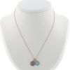 Tiffany & Co  necklace in yellow gold, amethyst and turquoise - 360 thumbnail