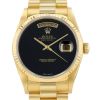 Orologio Rolex Day-Date "Onyx" in oro giallo Ref: Rolex - 18038  Circa 1986 - 00pp thumbnail