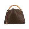 Borsa Louis Vuitton  Artsy in tela monogram marrone e pelle naturale - 360 thumbnail